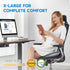 Tailbone X-Large Car Seat Cushions for Driving ,Comfort Memory Foam Car Cushions for Driving for Back, Hip & Pain
