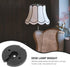 STOBAZA Desk Lamp Floor Lamp Base, Counterweight Table Lamps Part Round Lamp Chassis Iron Lightweight Bracket