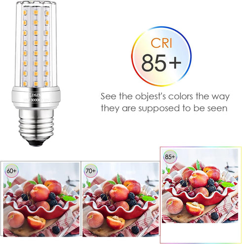 E26 LED Bulbs, 20W LED Corn Light Bulb, 150W Equivalent, 2000lm, Warm White 3000K, E26/E27 Base, 3 Pack