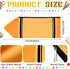 6 Kisston Pcs Pencil Pouch Case Bulk Colorful Kawaii Cute Pencil Crayon Shaped Bags with Zipper Aesthetic Crayon Case