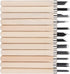 12Pcs Wood Carving Tool Set, Rubber Stamp Carving Knife, Steel Sculpture Knife for Soft Materials