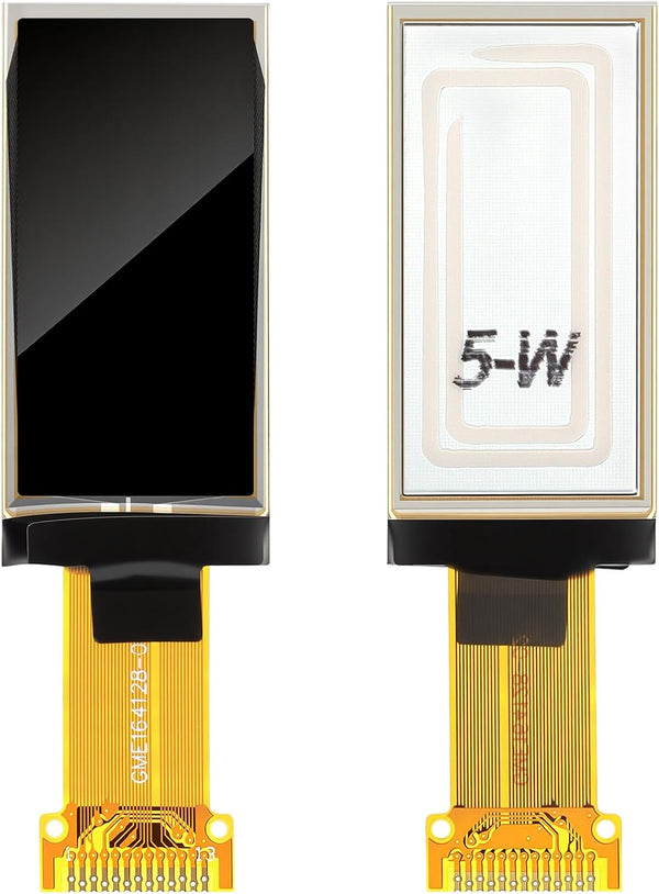 Ransanx 1.3 Inch OLED Display Module 64x128 Vertical, SH1107 Driver, SPI/IIC - White