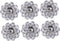 Housoutil 6pcs Mini Decorative Knob for Bedside Cabinet Easy to Install Pulls