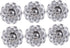 Housoutil 6pcs Mini Decorative Knob for Bedside Cabinet Easy to Install Pulls
