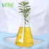 Utile 1000ml Glass Erlenmeyer Flask Set, 2pcs Narrow Mouth Borosilicate 3.3 Conical Flasks for Laboratory with Printed