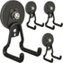 ULIBERMAGNET Upgraded Large Magnetic Hooks,Strong Heavy Duty Magnet Hooks for Power Drill,Broom,Garden