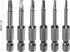 6pcs TA1.8-TA3 Triangle Screwdriver Bit 1/4" Hex Shank 2" Length Magnetic Tri-angle Screw Driver Power Tool by HARFINGTON