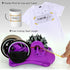 Heat Tape Dispenser Sublimation, Purple Multi-Roll Set, PreCut 1.4'' Pieces for Heat Transfer