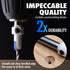 YOUYAR Carbide Tipped Pro Countersink Drill Bit Set #4, 6, 8, 10, 12, 5-Piece Tapered Drill Bit for Woodworking