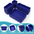 StoreHappily 25 Set, 4 PCS Drawer Organizer Size Makeup Drawer Divider Organizer With Non-Slip Pads, Interlocking