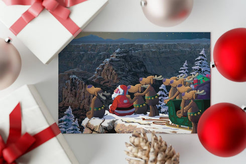 Stonehouse Collection Grand Canyon Christmas Cards, 18 Western Cards & 19 Envelopes, Arizona Southwest