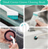 Small Cleaning Brushes for Household Cleaning, Crevice Tool Set for Window Tracks, Humidifier, Keyboard