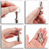 Keychain Magnet for Testing Brass, Pocket Magnets for Purse with Strong Neodymium, Gold, Silver