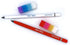 Magic Pencil - Compressed Graphite Tip Equals 100 Pencils, Red Barrel with Matching Chunky Eraser