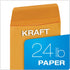 Quality Park Coin and Small Parts Envelope, Gummed Seal, 24 lb Brown Kraft, 2-1/4 x 3-1/2 Inches, 500 Box
