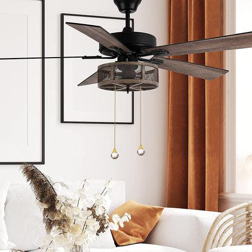 12 Inches Set Chain,2 Ceiling Fan Pull Chain Chain Extender Extension for Ceiling Light Fan Chain Prism Ball Pendant