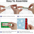 Set 6 Big Dot of Happiness Merry Little Christmas Tree - DIY Assorted Red Truck and Car Christmas Party Cash Holder