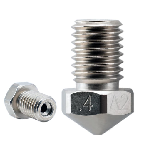 Microswiss Plated A2 Tool Steel Wear Resistant Nozzle for Dremel Digilab 3D45 3D Printer (.4mm)