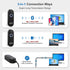 OBZ Mini Bluetooth Barcode Scanner, Upgraded 2D Wireless Handheld Scanner, Compatible with Mac OS, Windows, iOS,