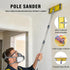 HOAIXUN 48-inch Manual Hand Drywall Sander with Extension Pole (pole sander+paint roller kit)