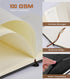 Lined Journal Notebook for Women and Men, 256 Pages, B5 Large Hardcover Leather for Writing, Travel, Business