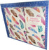 Cutepaper Weekly Organiser Self-Stick Notes, Pastel Memo Pad Set, Colored Printing with Feather Shapes, Cute Design