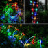 33FT 100L IP65 Honche Solar Rope Light Weatherproof Outdoor LED Copper Fairy String Tube Lights for Party Garden Porch