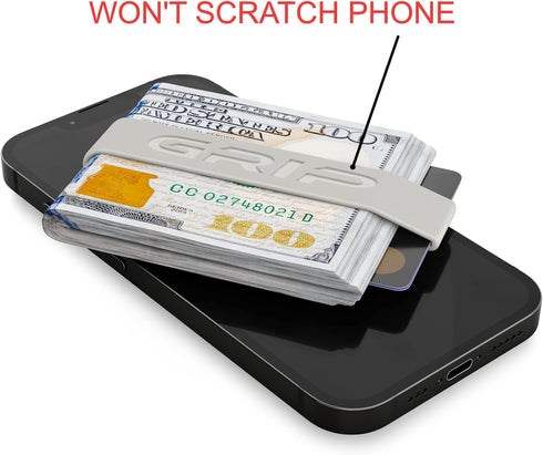 Glow-in-the-Dark Grip Money Band - Slim Silicone Wallet