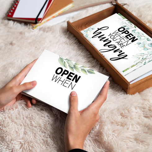Open When You Envelope Set for Him Her, College Care Package Kit for Freshman College Teen, Motivational Gift
