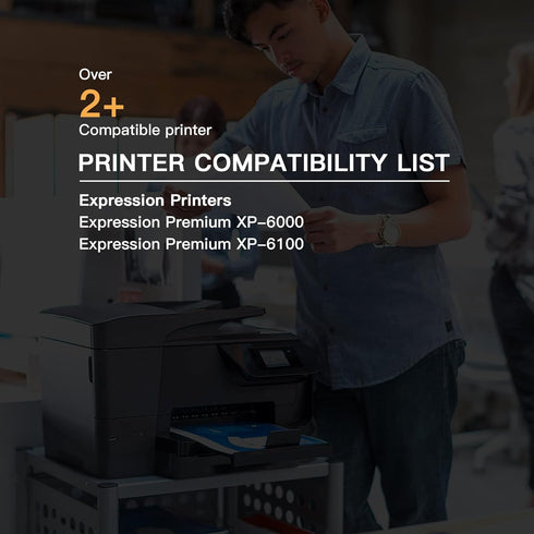 E-Z Ink Remanufactured Ink Cartridge Replacement for Epson 302XL, T302XL for Expression Premium XP-6100, 2 Pack