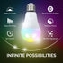 Flux Bulb Dimmable Bulbs 110 7 (40 E26 Bluetooth LED Light - Multicolored Color Changing LED Lights - Smart LED Light