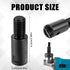 Lyreh 2pcs 5/8"-11 Angle Grinder Extension Shaft connecting rod, Angle Grinder Attachments for Power Angle Grinder