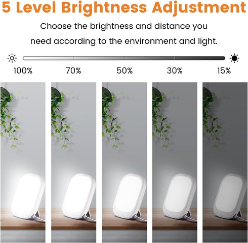 10,000 5 4 4 LASTAR Sun Lamp Lux Daylight Lamp with Memory Function Adjustable Brightness Levels Color Temperature