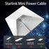 CyberFey 10M/32FT DC5521 18AWG Setup Starlink Mini Extension Cable Waterproof Male to Female, Power Cable Extension