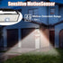 2 Pack, 3 Solar Motion Lights Outdoor Exterior Motion Light Lighting Modes Motion Sensor Wall Light Solar Powered