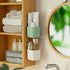 MORNITE Magnetic Pen Holder Storage Rack, Green Magnetic Basket Organizer for Desks, Laundry, Board, Dresser