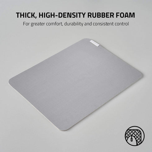Razer Pro Glide Soft Mouse Mat, Thick High-Density Rubber Foam, Textured Micro-Weave Cloth Surface, Medium Size