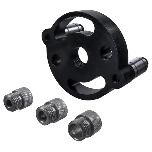 Yakamoz Self Centering Doweling Jig, Handheld Drill Guide for Straight Holes Woodworking Joints Tool