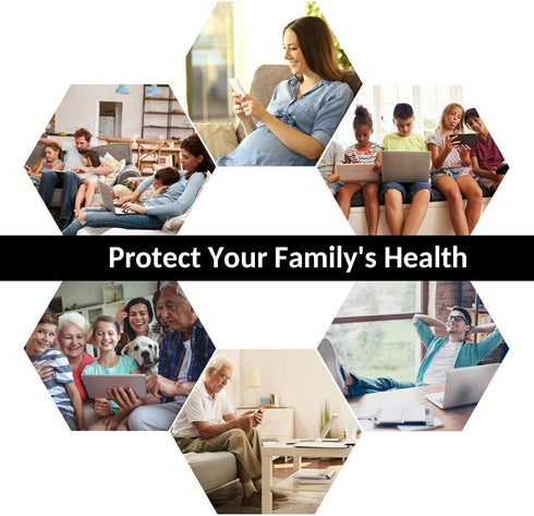 Amradield 13.8" x15.7" WiFi Router Cover EMF RF Radiation Shielding Cover Blocking Wireless Router Radiation Guard