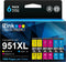 E-Z Ink Compatible Ink Cartridge for HP 950XL 951XL, Replacement for OfficeJet Pro 8610 8600 (6 Pack)