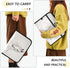 senya Accordion File Organizer - White Horse Expanding File Folder with Zipper, 13 Pockets for Documents