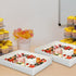 Chivertion 6 Pack 26 18 4 Inch Full Sheet Cake Box x x Non Window Bakery Tray Full Sheet Cup Cake Box for Party Bread