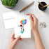 Greeting Cards Set – 4.5" x 6" Blank White Cardstock and Envelopes, Bulk Set of 40 for All Occasions