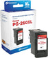 Dataproducts Remanufactured High Yield Black Ink Cartridge Replacement for Canon PG-260XL (3706C001)