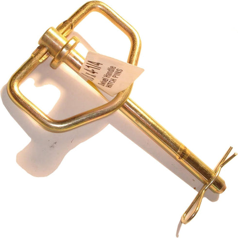 014973159511 Swivel Hitch Pin, 3/8 x 4-1/4-Inch, Yellow Tint