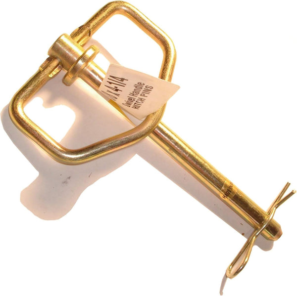 014973159511 Swivel Hitch Pin, 3/8 x 4-1/4-Inch, Yellow Tint