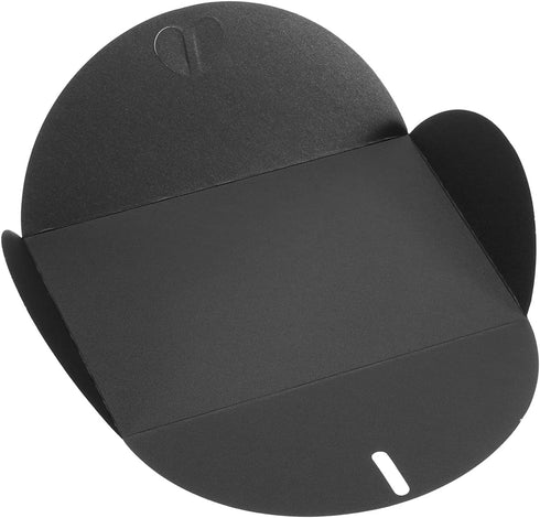 PATIKIL Gift Card Envelopes, 24 Pack Heart Shaped Clasp Mini Holders for Birthdays Weddings, Black