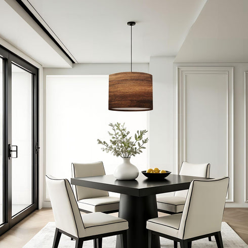 RAINFALLARING 1Pack LampShade Wooden Wood Texture Brown wood texture coming from natural tree wooden Lamp shades