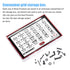 1220 Pieces M2 M3 M4 M5, 10.9 Grade Alloy Steel Hex Button Head Cap Bolts Screws Nuts Washers Assortment