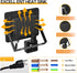 Motion Sensor Flood Light Outdoor, 20W Plug in Light with 4.9ft Cord, IP66 Waterproof Floodlights